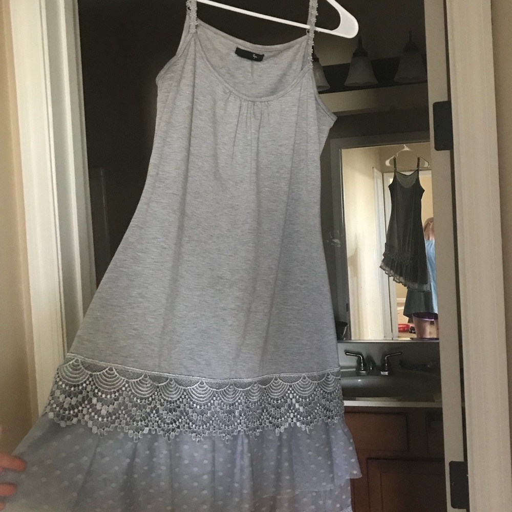 Gray dress